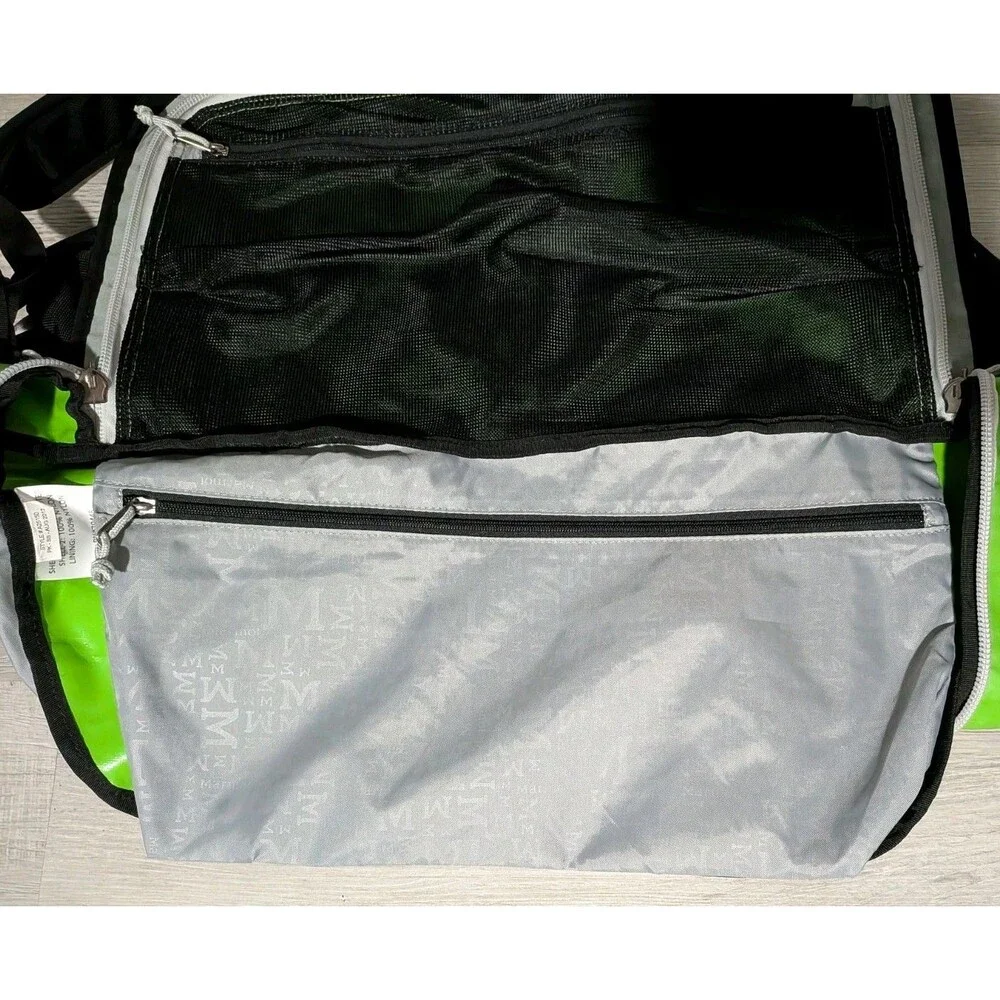 Marmot Duffle Bag 75 Liter Large Long Hauler Backpack A25150 Neon Green